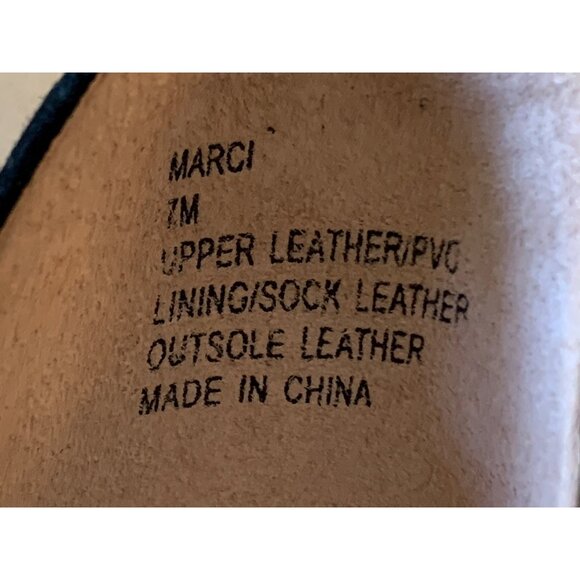 Kate Spade New York Marci Black Sandals Embellished PVC Strap Size 7M 7285 - Picture 12 of 14